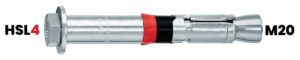 رول بولت فوق سنگین HSL4 M20 هیلتی